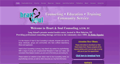 Desktop Screenshot of heartandsoulcenter.com